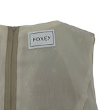 フォクシー FOXEY リネンブーケノースリーブワンピース 35375 アイボリー リネン レディース ワンピース