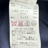 マークジェイコブス MARC JACOBS ビジューワッペンスタジャン M4005639 ネイビー ウール メンズ スタジャン