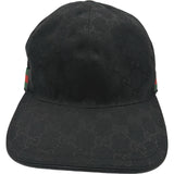 グッチ GUCCI GG総柄シェリーラインベースボールキャップ 200035 ブラック コットン メンズ その他ファッション雑貨