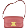 セリーヌ CELINE ショルダーバッグ クロード 191143 ピンク/ゴールド金具 カーフ レディース ショルダーバッグ