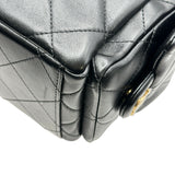 シャネル CHANEL マトラッセホーボーバッグ AS5339 ブラック ラムスキン レディース ショルダーバッグ