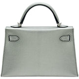 エルメス HERMES ミニケリー2 K刻 アルジャン/シルバー金具 シェーブルシャムキラ レディース ショルダーバッグ