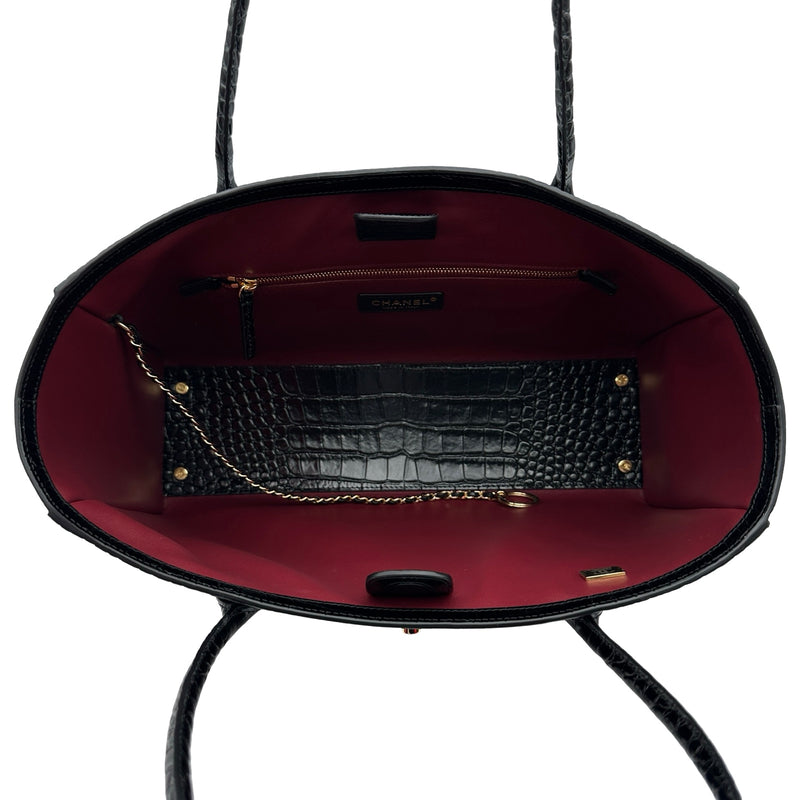 シャネル CHANEL スモールショッピングバッグ AS6243 ブラック