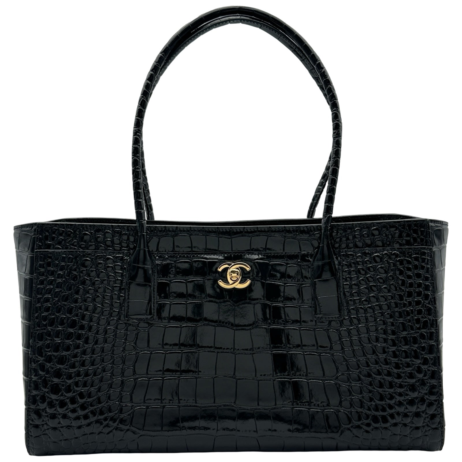 シャネル CHANEL スモールショッピングバッグ AS6243 ブラック