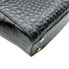 シャネル CHANEL スモールショッピングバッグ AS6243 ブラック/ゴールド金具 クロコエンボスカーフ レディース トートバッグ