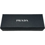 プラダ PRADA キーモチーフキーホルダー 1TL106 カーキ/イエロー/ゴールド金具 レザー レディース キーホルダー