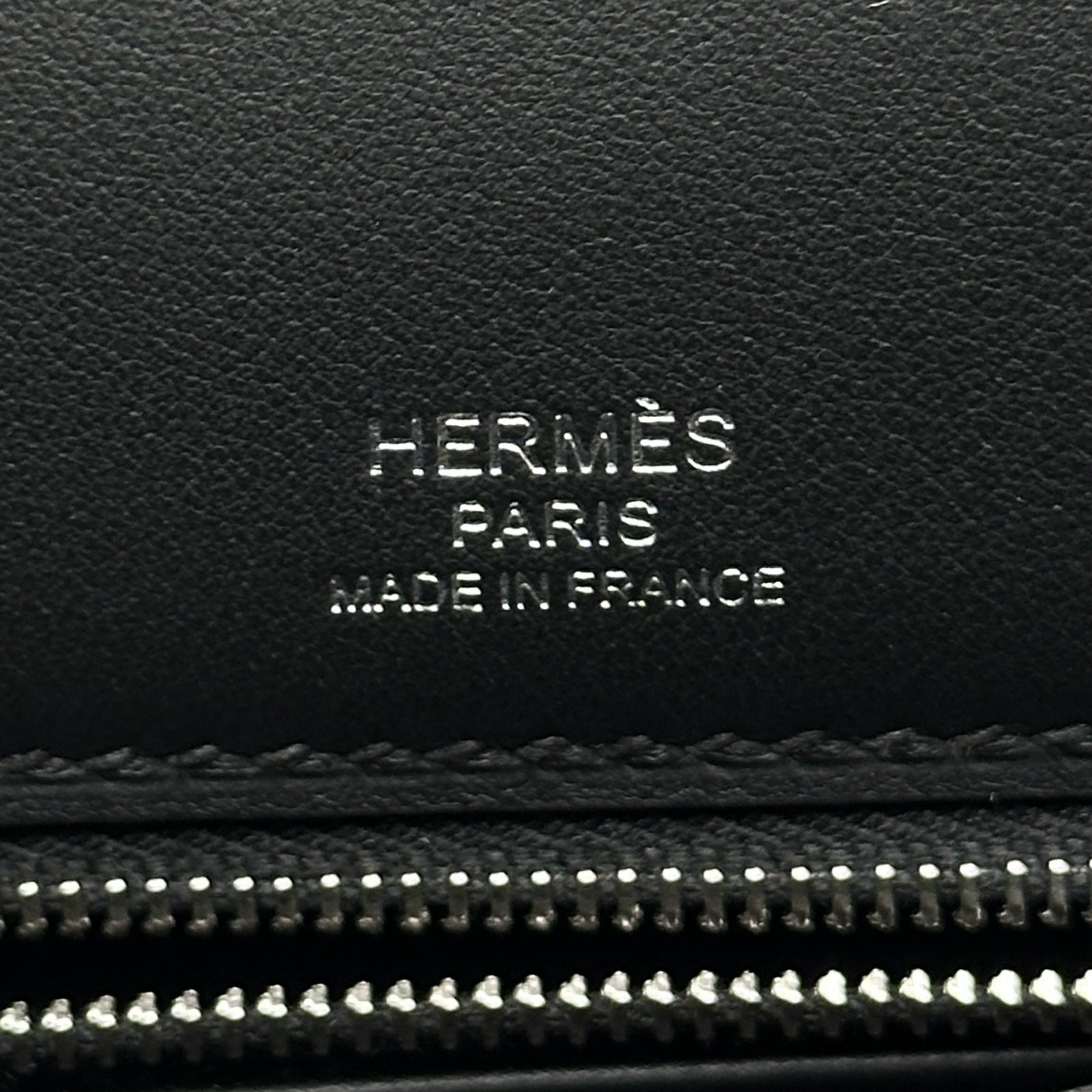 エルメス HERMES ケリー25 外縫い G刻 エクリュ/ブラック/シルバー金具