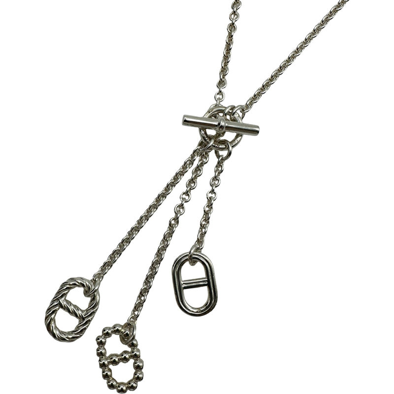 エルメス HERMES シェーヌダンクル パラードPM シルバー Ag925