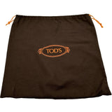 トッズ TOD’S マゼンタ　バケットショルダーバッグ XBWCRNK0200 ベージュ/ゴールド金具 レザー レディース ショルダーバッグ
