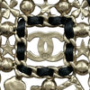 シャネル CHANEL ボトルモチーフブローチ ブラック/ゴールド金具 メタル/パール/ラインストーン アクセサリー