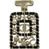 シャネル CHANEL ボトルモチーフブローチ ブラック/ゴールド金具 メタル/パール/ラインストーン アクセサリー