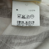 エルメス HERMES ボルデュック総柄トップス ブラウン コットン レディース 長袖Ｔシャツ