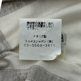 エルメス HERMES ボルデュック総柄トップス ブラウン コットン レディース 長袖Ｔシャツ