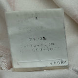 エルメス HERMES ボルデュック総柄トップス オレンジ コットン レディース 長袖Ｔシャツ