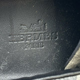 エルメス HERMES バウンシング ローカットスニーカー グレー キャンバス レディース スニーカー