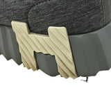 エルメス HERMES バウンシング ローカットスニーカー グレー キャンバス レディース スニーカー