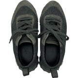 エルメス HERMES バウンシング ローカットスニーカー グレー キャンバス レディース スニーカー