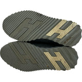 エルメス HERMES バウンシング ローカットスニーカー グレー キャンバス レディース スニーカー