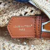 ルイ・ヴィトン LOUIS VUITTON バイザプール クロワッサン M24811 タン ラフィア/レザー レディース ハンドバッグ