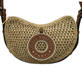 ルイ・ヴィトン LOUIS VUITTON バイザプール クロワッサン M24811 タン ラフィア/レザー レディース ハンドバッグ