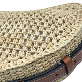 ルイ・ヴィトン LOUIS VUITTON バイザプール クロワッサン M24811 タン ラフィア/レザー レディース ハンドバッグ
