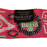 エルメス HERMES ツイリー KELLY EN PERLES レッド/グリーン シルク レディース スカーフ