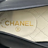 シャネル CHANEL カメリアモチーフヒールパンプス G30255 ブラック レザー レディース パンプス