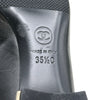 シャネル CHANEL カメリアモチーフヒールパンプス G30255 ブラック レザー レディース パンプス