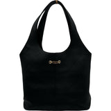 シャネル CHANEL ショッピングバッグ AS6108 ブラック ゴールド金具 カーフ レディース トートバッグ