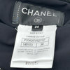 シャネル CHANEL ココマークボタンリバーシブルダウンジャケット P70625 ホワイト/ブラック ポリエステル レディース ダウンジャケット