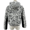 シャネル CHANEL ココマークボタンリバーシブルダウンジャケット P70625 ホワイト/ブラック ポリエステル レディース ダウンジャケット
