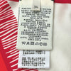 エルメス HERMES ツイルレーヌロングカーディガン レッド シルク レディース カーディガン