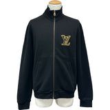 ルイ・ヴィトン LOUIS VUITTON エンベリッシュドシグネチャートラックトップ HUY84W ブラック コットン メンズ ブルゾン