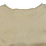 レオナール LEONARD ロゴプリントカットソー イエロー コットン レディース 長袖Ｔシャツ