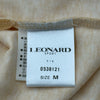 レオナール LEONARD ロゴプリントカットソー イエロー コットン レディース 長袖Ｔシャツ