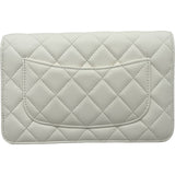 シャネル CHANEL マトラッセチェーンウォレット AP1450 30番台 ホワイト ラムスキン レディース ショルダーバッグ