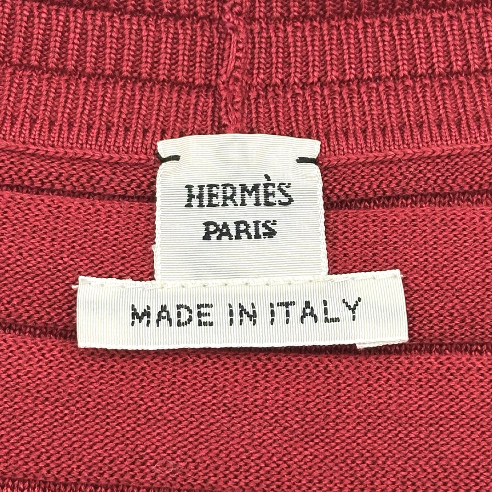 エルメス HERMES シェーヌダンクルシルク混カーディガン 3E2706D3