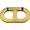 エルメス HERMES ブローチ<シェーヌダンクル> グリスエタン ゴールド金具 メタル/エプソン アクセサリー