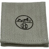 エルメス HERMES ブローチ<シェーヌダンクル> グリスエタン ゴールド金具 メタル/エプソン アクセサリー
