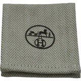 エルメス HERMES ブローチ<シェーヌダンクル> グリスエタン ゴールド金具 メタル/エプソン アクセサリー