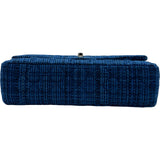 シャネル CHANEL マトラッセ25 A01112 29番台 ブルー シルバー金具 ツイード レディース ショルダーバッグ