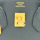 エルメス HERMES バーキン25 G刻 グリミスティ ゴールド金具 トゴ レディース ハンドバッグ