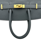 エルメス HERMES バーキン25 G刻 グリミスティ ゴールド金具 トゴ レディース ハンドバッグ