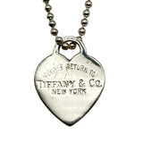 ティファニー TIFFANY＆CO ノターントゥハートロングネックレス シルバー 925 ジュエリー