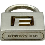 ティファニー TIFFANY＆CO イニシャルEロックチャーム ペンダントトップ シルバー 925 ジュエリー