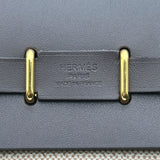 エルメス HERMES エールバッグジップミニ G刻 エベンヌ ゴールド金具 ヴァッシュハンター/トワル レディース ショルダーバッグ
