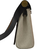 エルメス HERMES エールバッグジップミニ G刻 エベンヌ ゴールド金具 ヴァッシュハンター/トワル レディース ショルダーバッグ