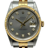 ロレックス ROLEX デイトジャスト 16233G シルバー ゴールド/ステンレススチール 自動巻き メンズ 腕時計