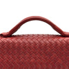 ボッテガ・ヴェネタ BOTTEGA VENETA イントレチャートブリーフケース 170238 ルージュ系 ゴールド金具 イントレチャート メンズ ブリーフケース