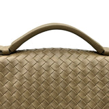 ボッテガ・ヴェネタ BOTTEGA VENETA イントレチャート ブリーフケース 113095 ベージュ系 シルバー金具 イントレチャート メンズ ブリーフケース